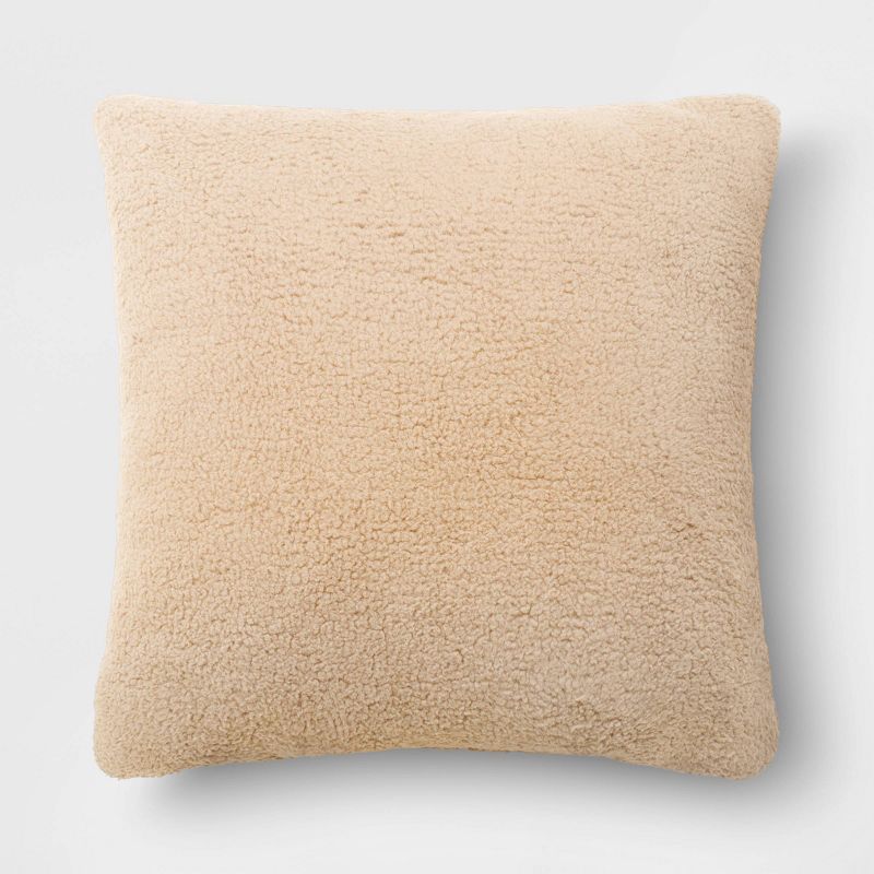 Threshold Sherpa Throw Pillow