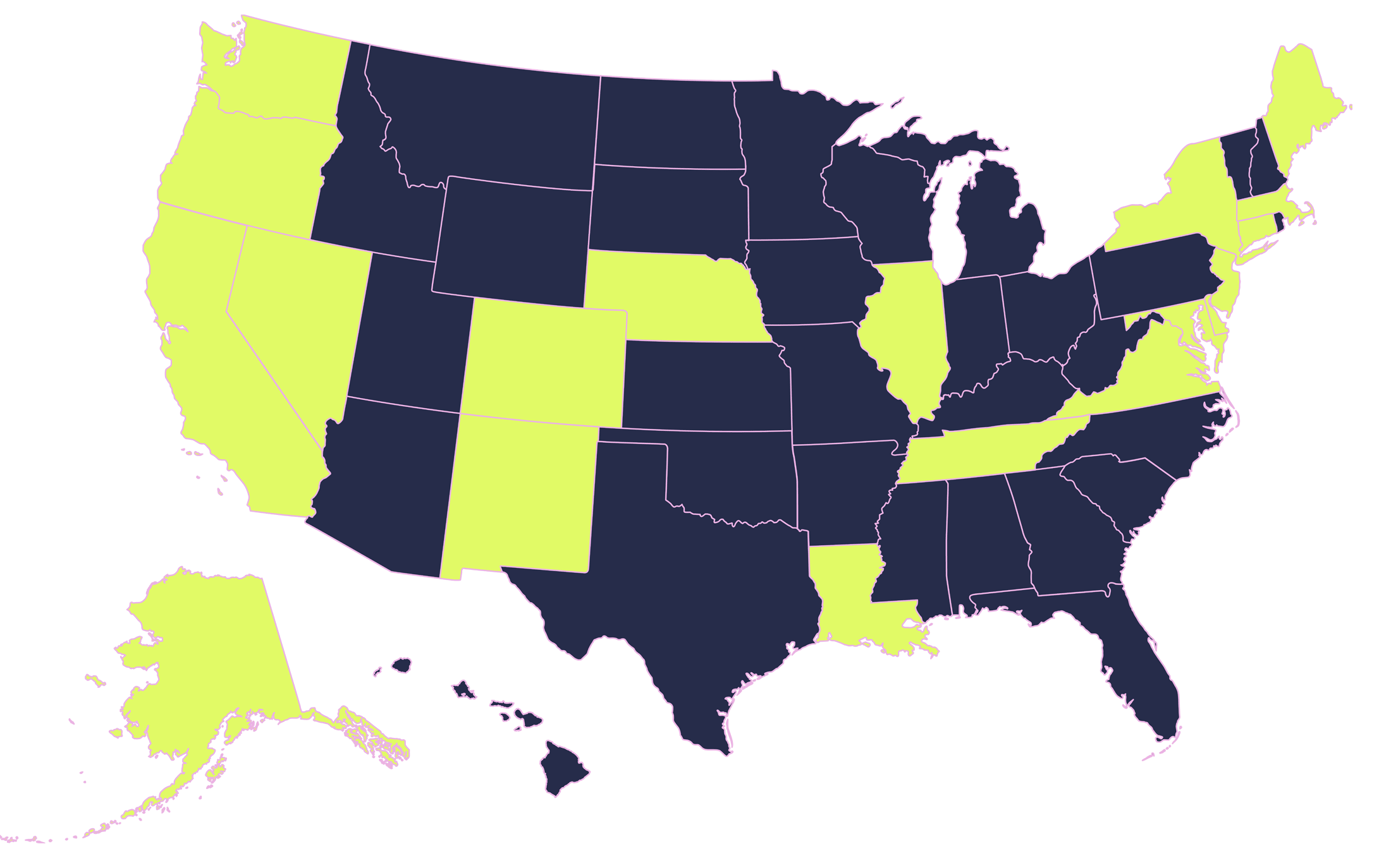 Map of the United States