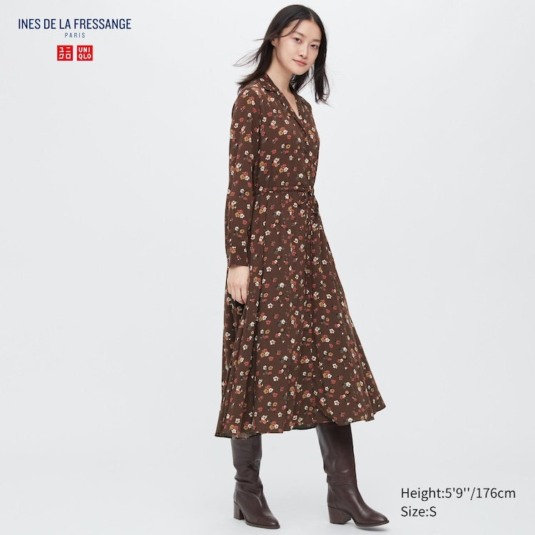 Uniqlo + Rayon LongSleeve Shirt Dress