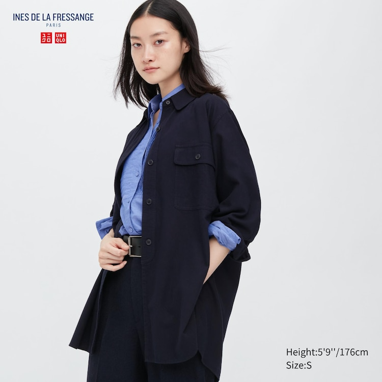 Uniqlo + Flannel Long-Sleeve Tunic