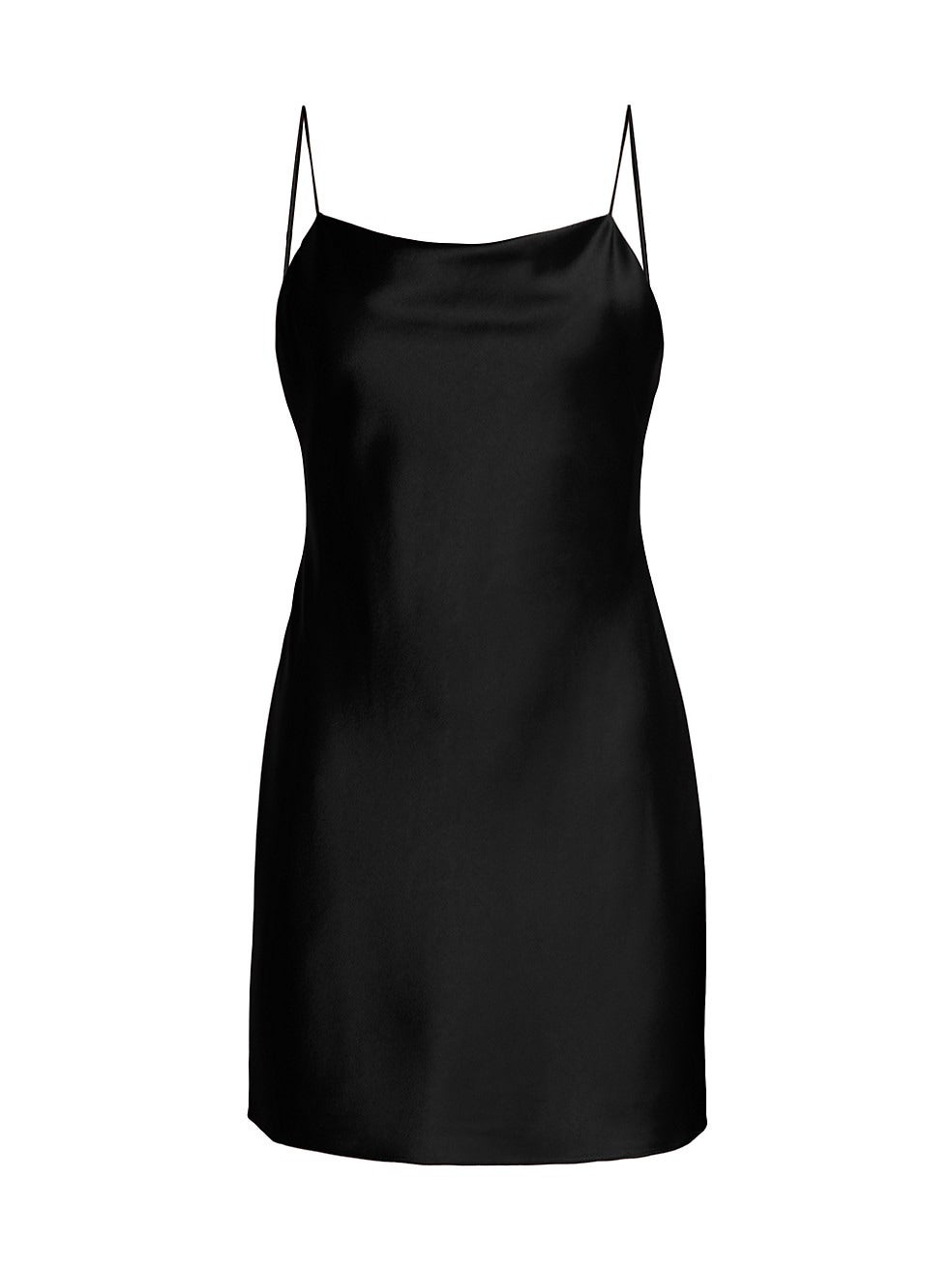Alice and olivia sales black slip dress