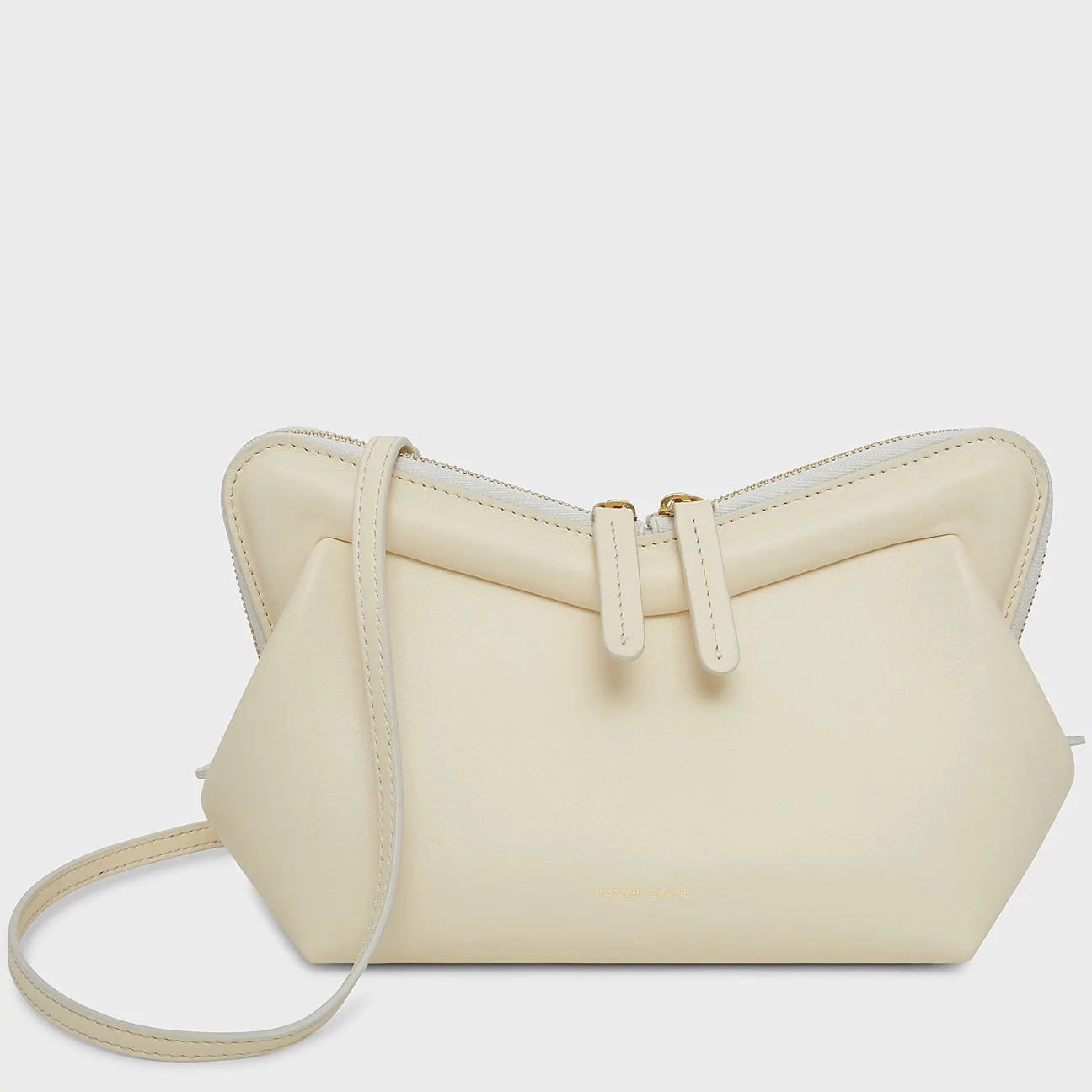 Mansur Gavriel Soft Elegant Bag Gingham Canvas at 1stDibs