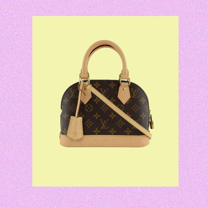 Louis Vuitton x Alaia Anniversary Vintage Alma Monogram and