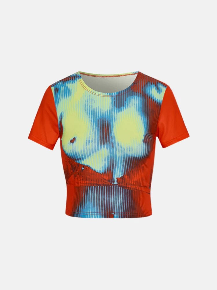 Cape Clique Body Thermal Print Short Sleeve T Shirt
