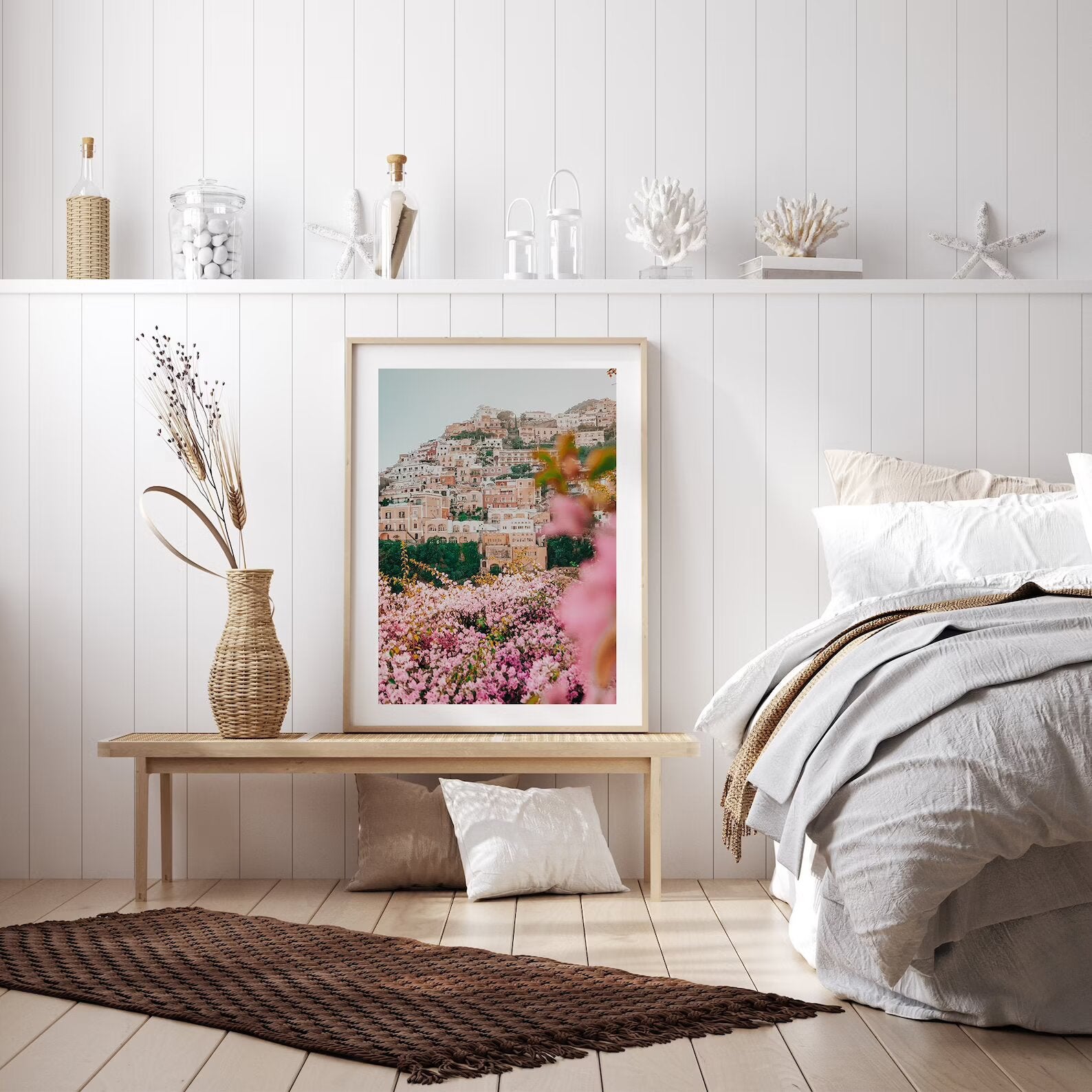 MinusArtUK + Italy Wall Art, Amalfi Coast Print