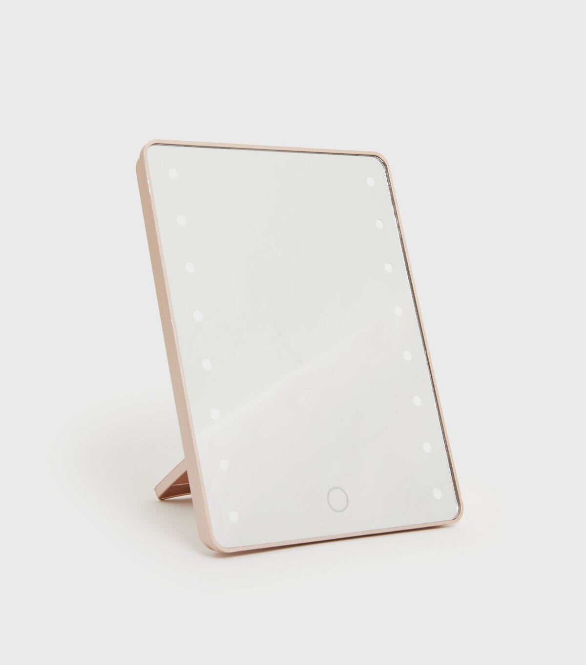 New Look + Rose Gold LED Standing Mirror