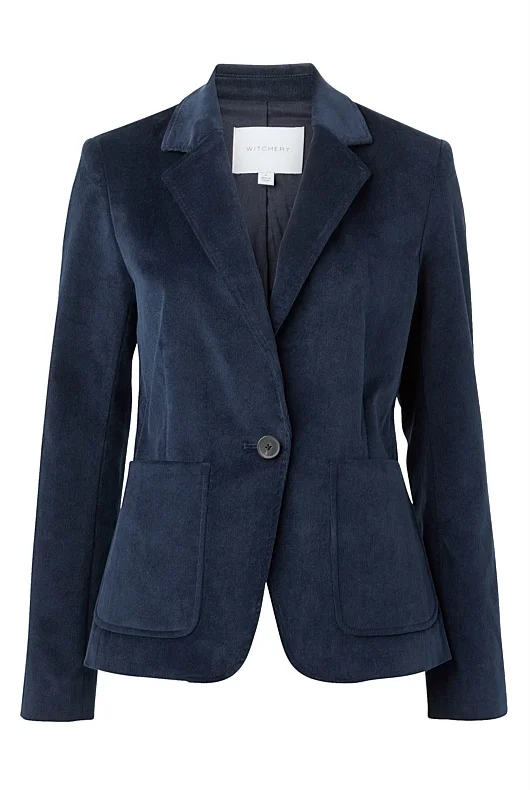 Witchery lined 2025 lapel coat