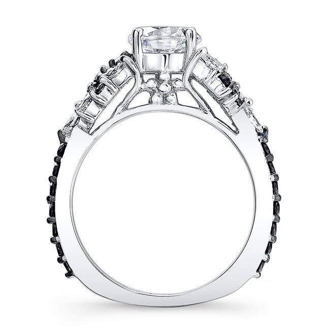 Barkev's black sales diamond engagement ring