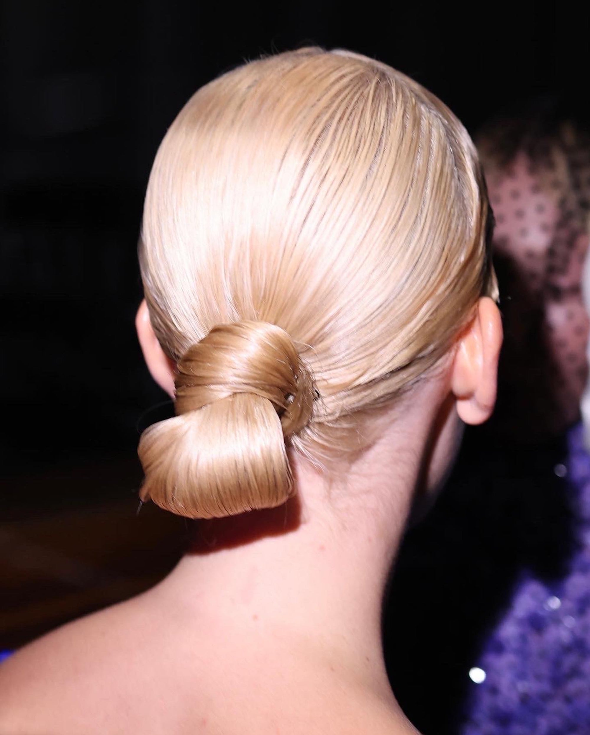 Wedding Hairstyle Sleek Bun - Beyond the Ponytail