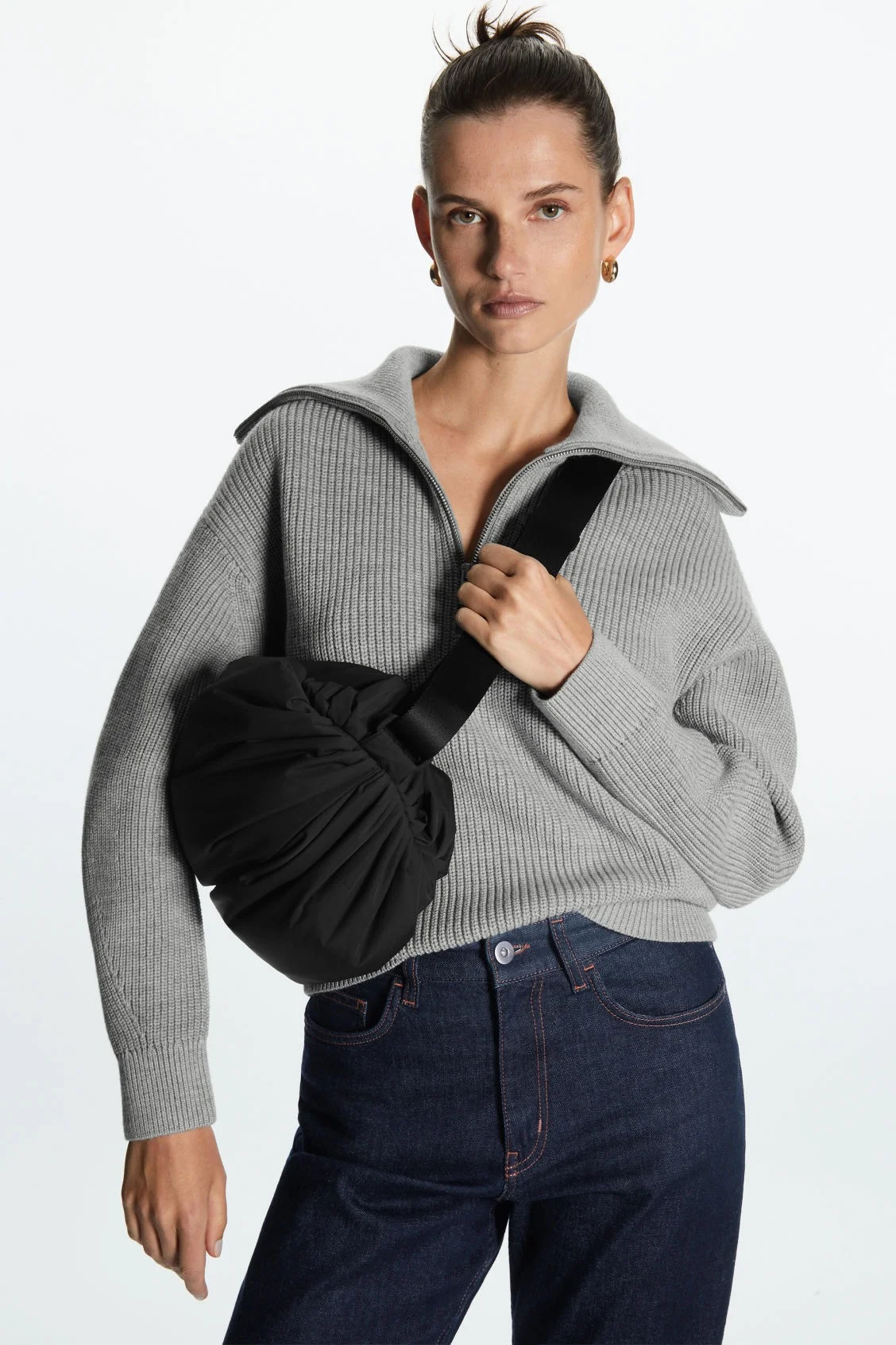 COS Nylon Crossbody Sling Bag