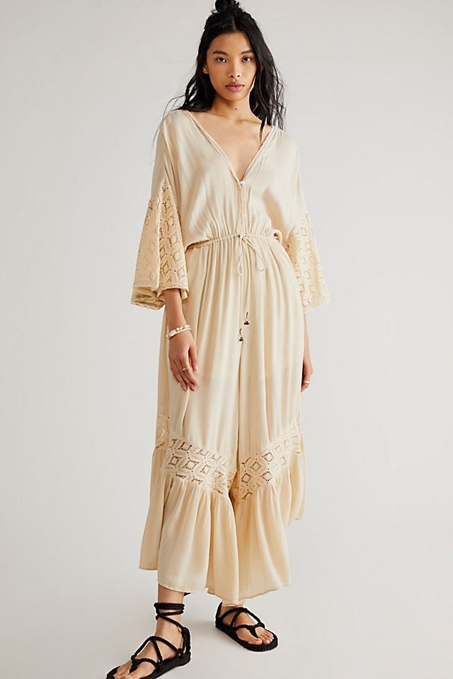 ☆送料・関税込☆THREETIMES★Angel jumpsuit★ Three Times】24SS Angel jumpsuit (threetimes/ワンピース