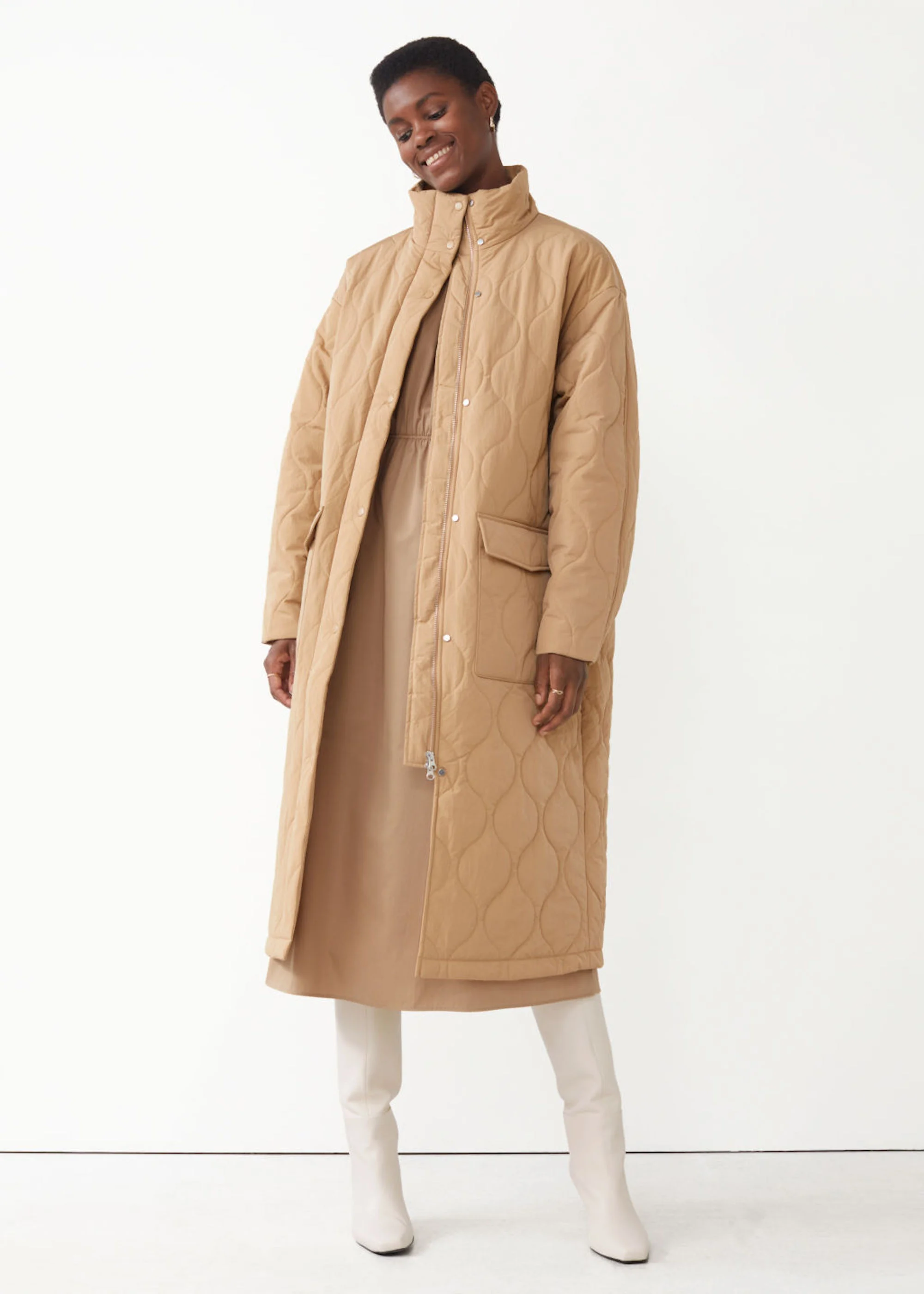 Oversize 2025 quilted coat