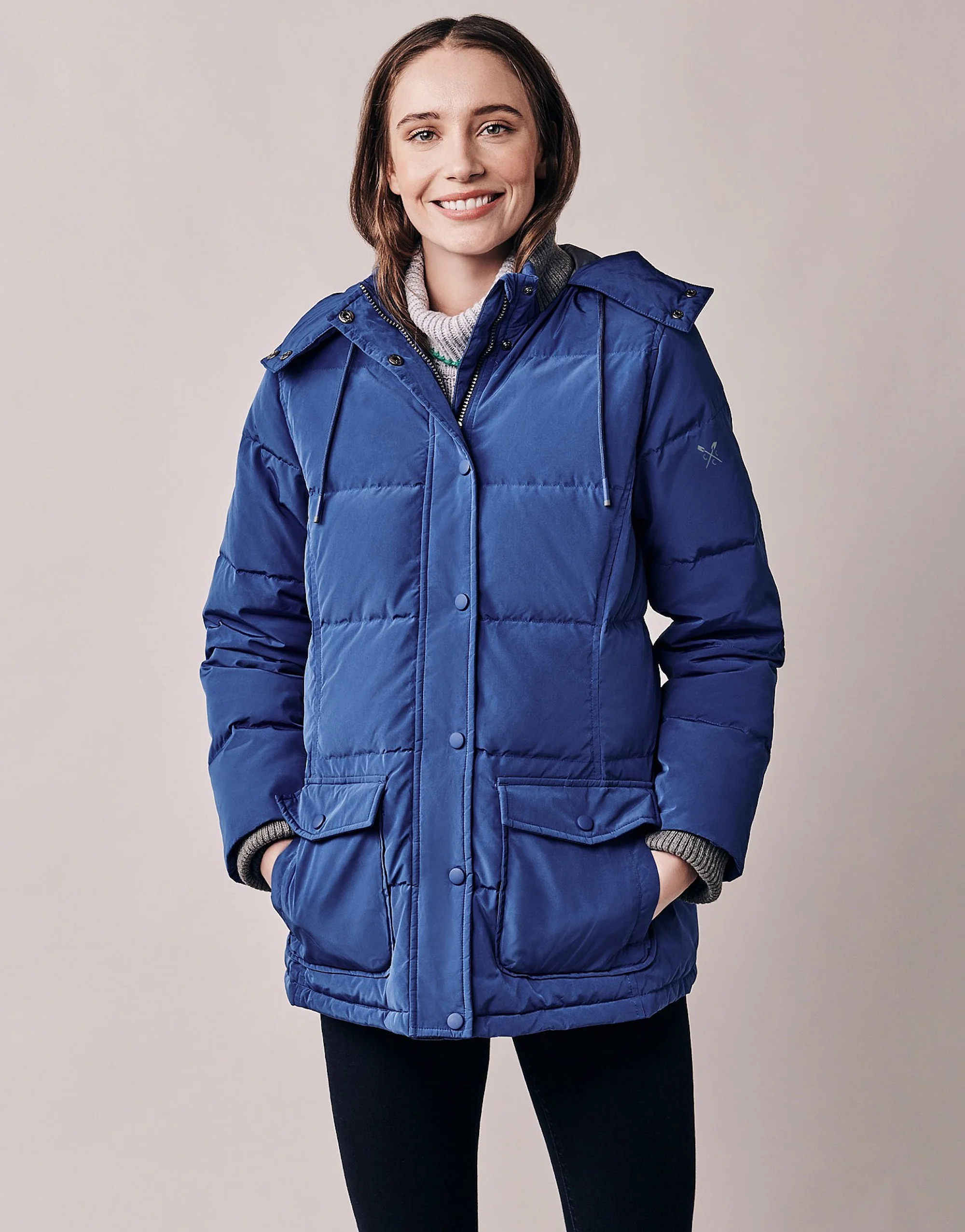Crew clothing quilted jacket sales