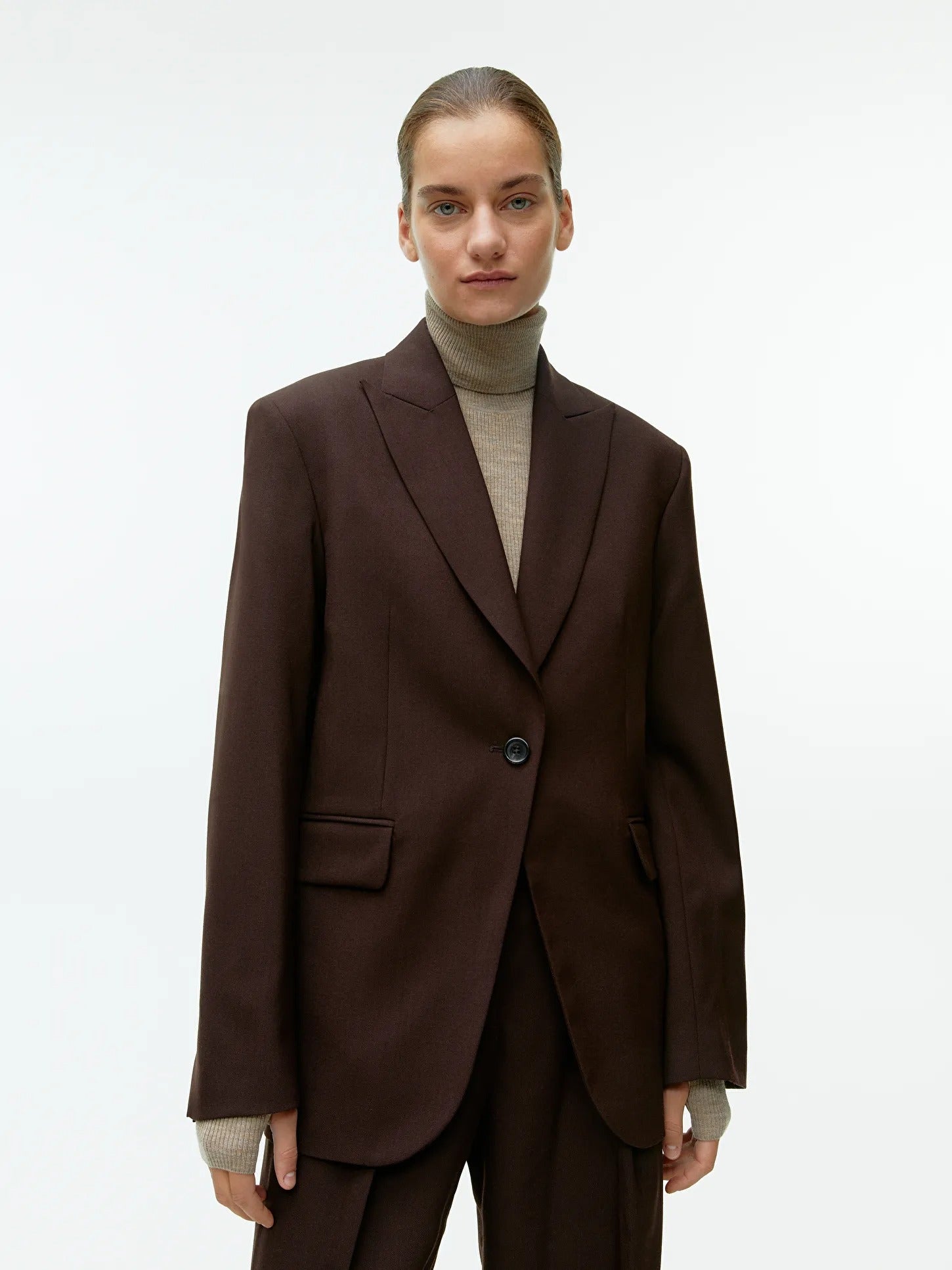 Wool Hopsack Belted Coat - Women - Ready-to-Wear