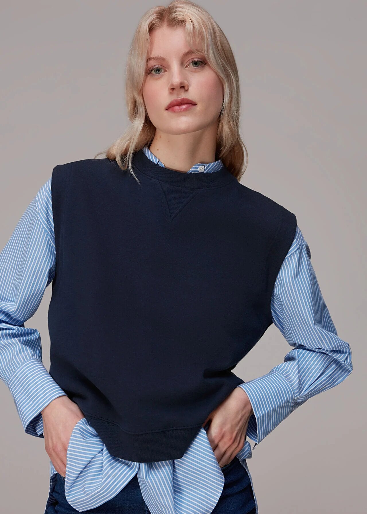 Whistles + Alora Sweater Vest