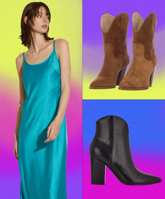 boots with dresses