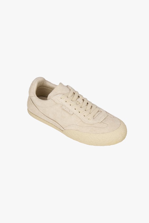 Zara ATHLETIC LEATHER SNEAKERS | Mall of America®