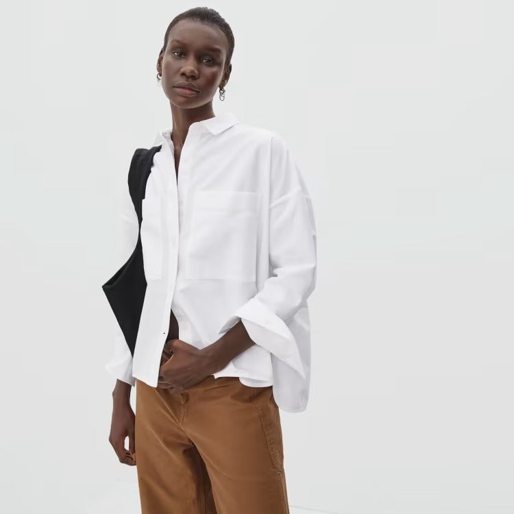 Everlane + The Boxy Oxford