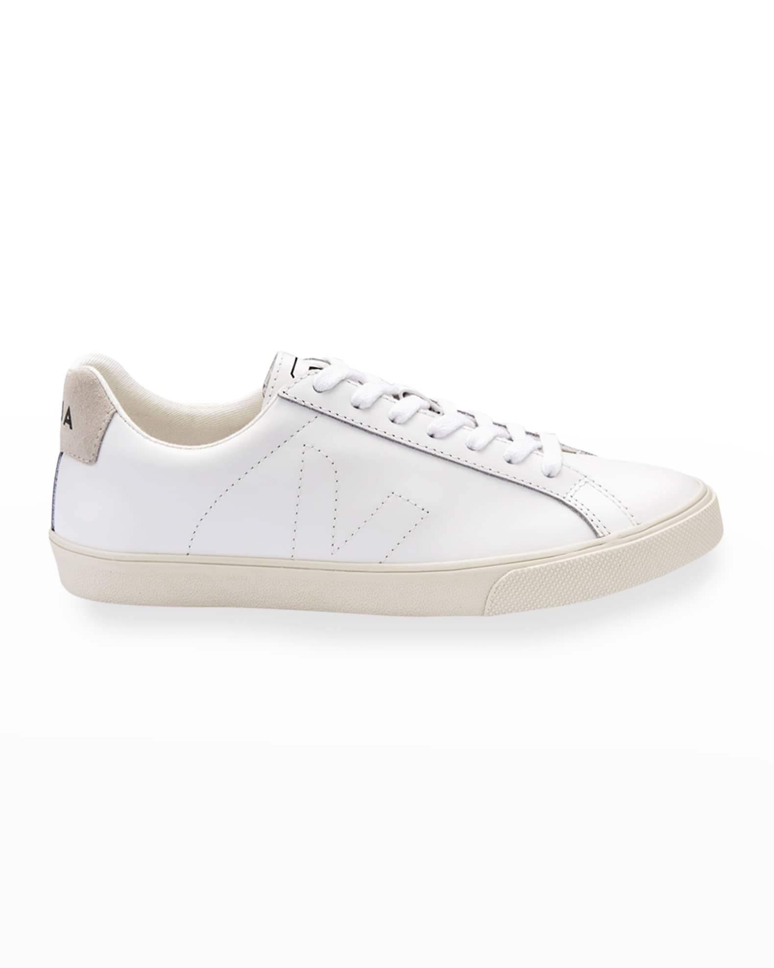 VEJA + Esplar Leather Logo Sneakers