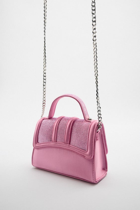 Zara pink mini 2025 bag