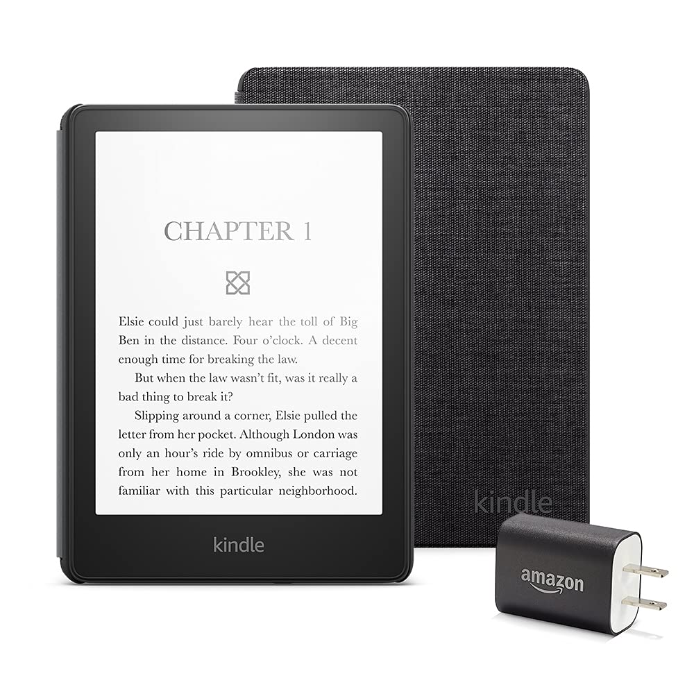 Kindle + Paperwhite Essentials Bundle