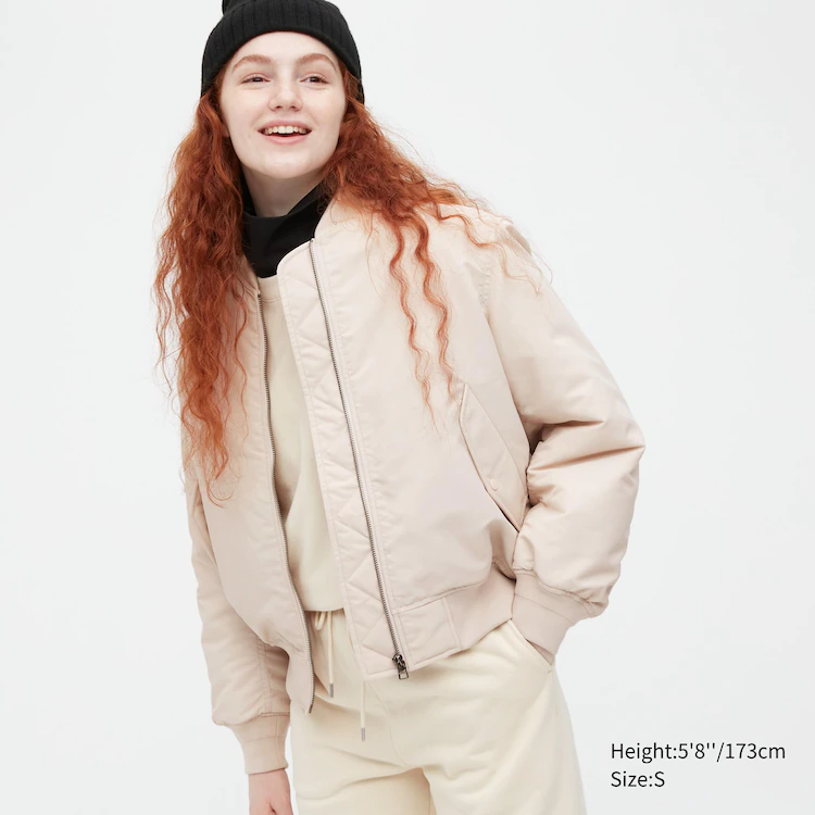 Uniqlo bomber top