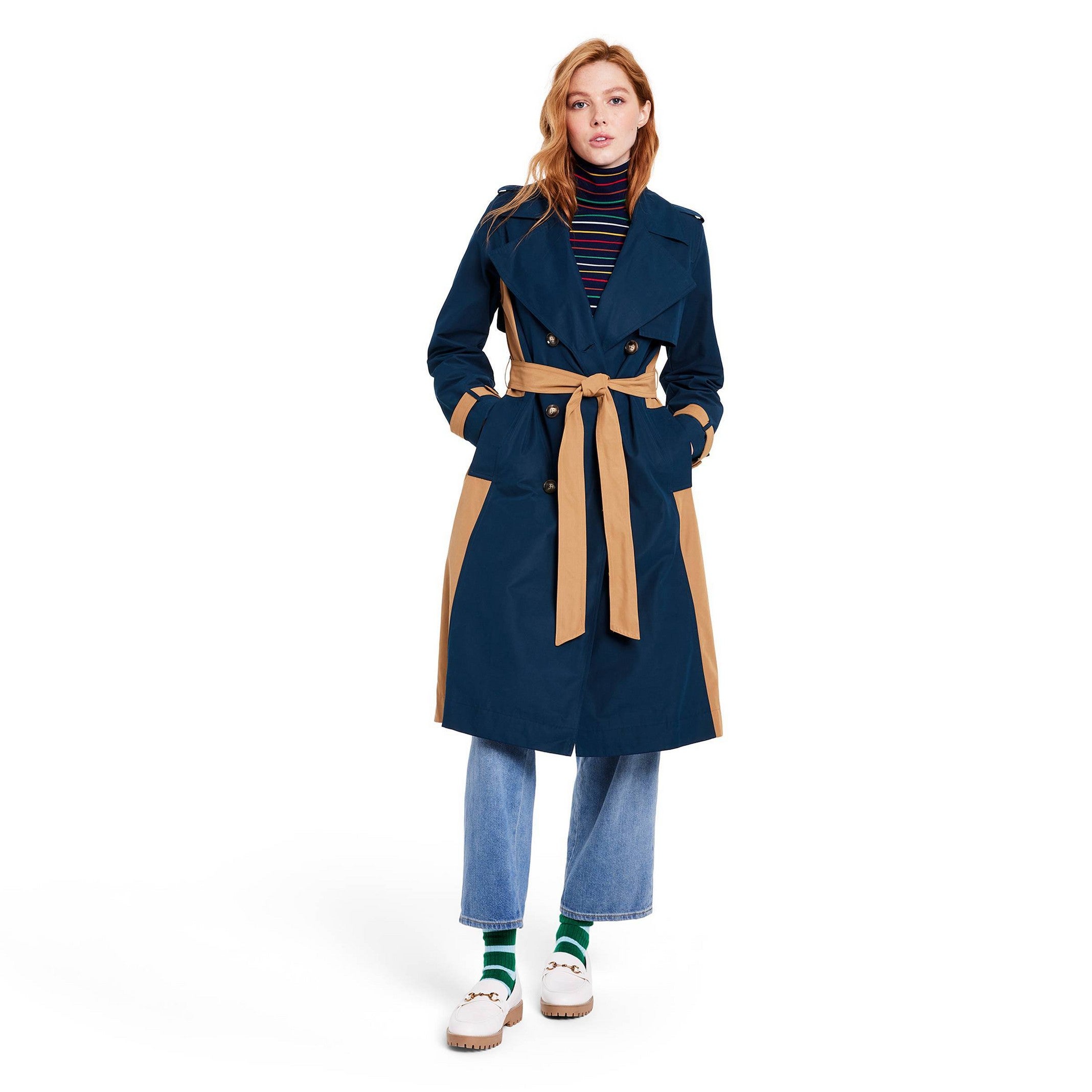 La Ligne x Target Side Stripe Trench Coat