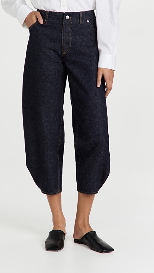 Tibi + Tibi Indigo Denim Brancusi Jeans