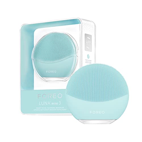 Foreo + LUNA Mini 3 Silicone Face Cleansing Brush