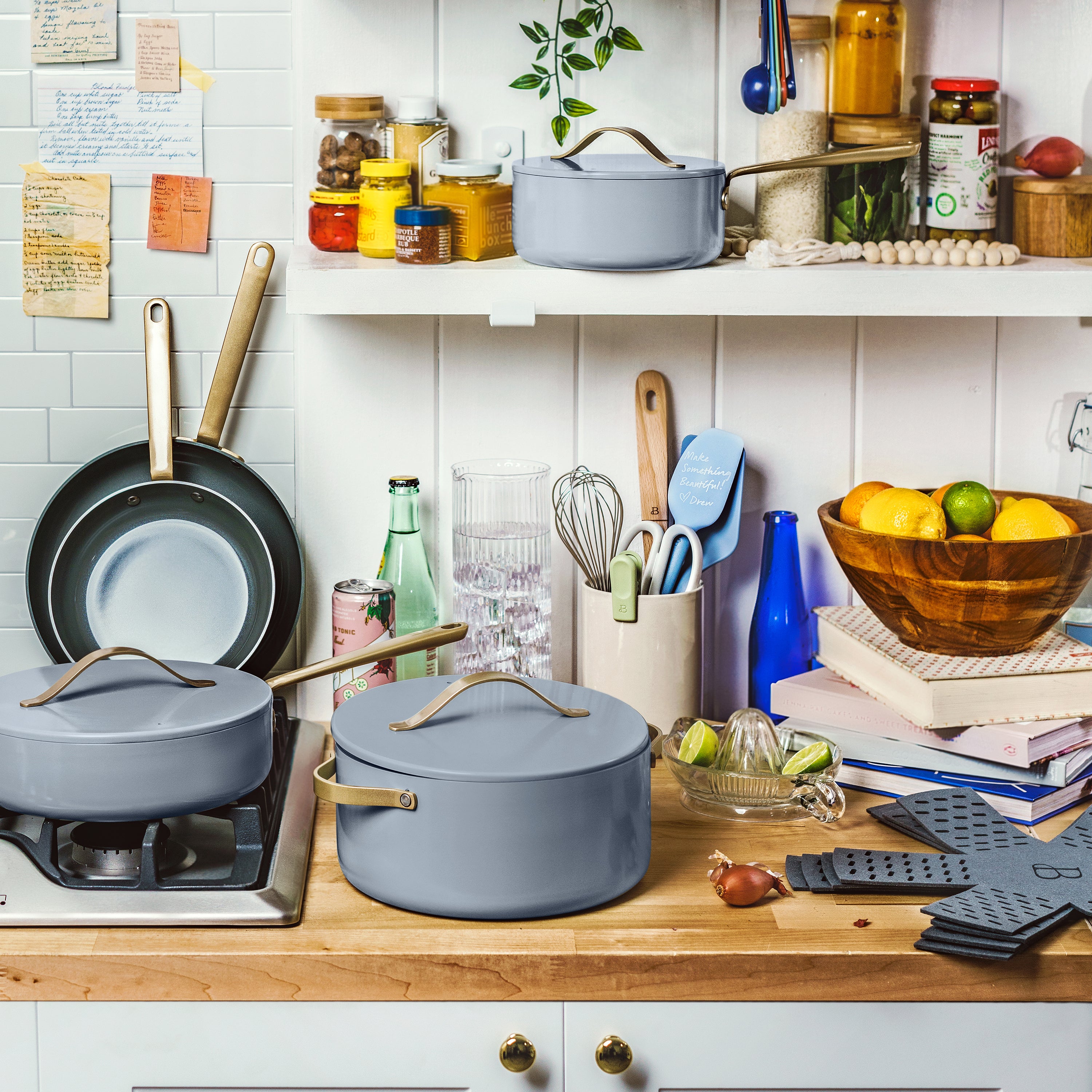 Drew Barrymore's gorgeous cookware set is 33% off, and yes, you