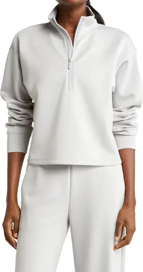 Zella + Luxe Half-Zip Pullover
