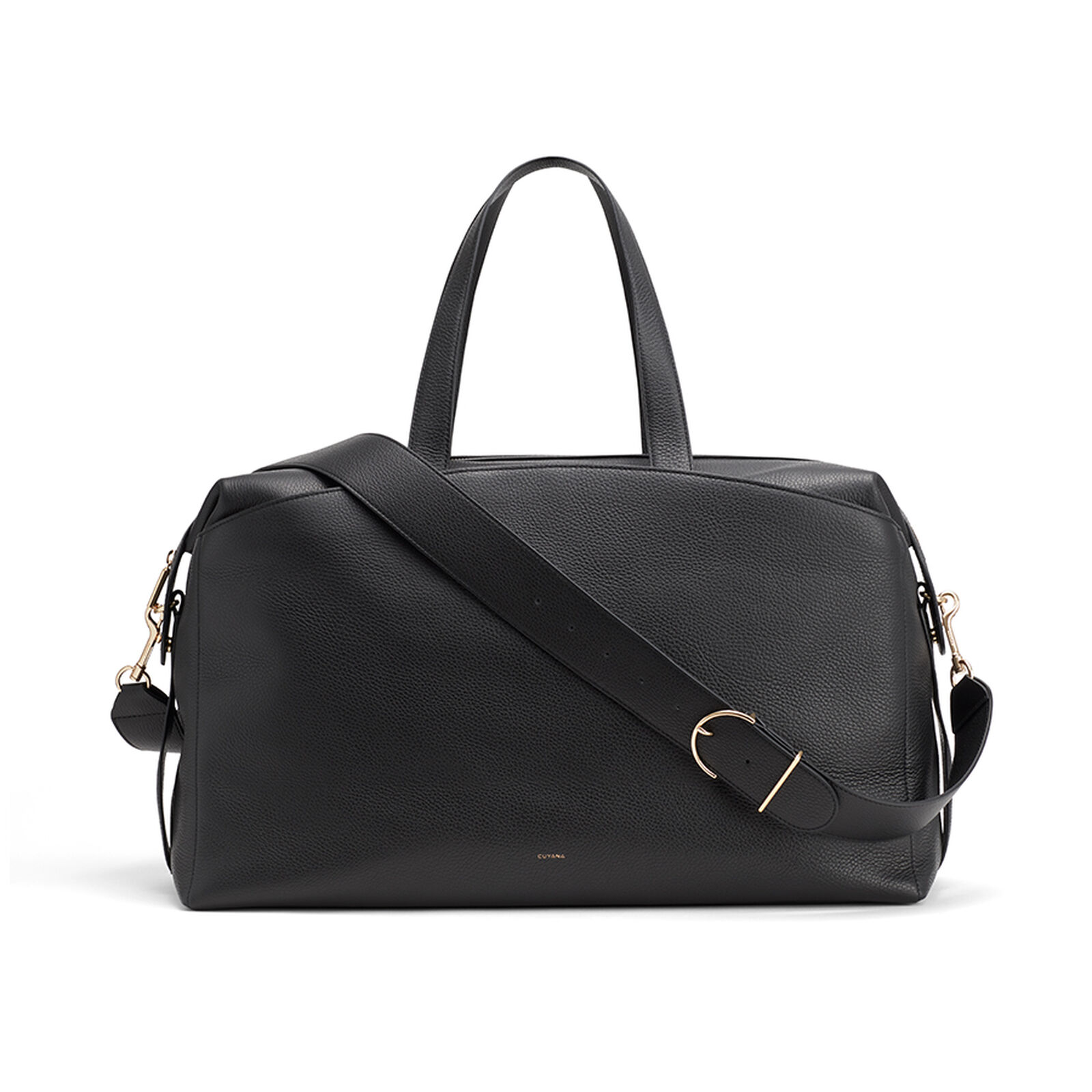 Cuyana Leather Weekender Bag