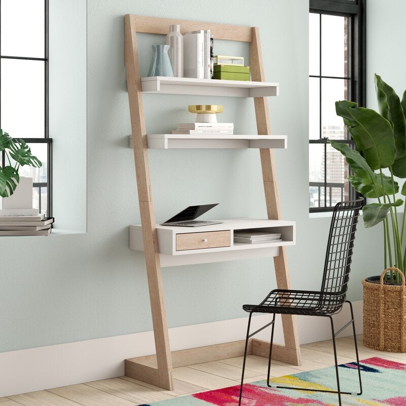 Zipcode Design Leaning Ladder Desk