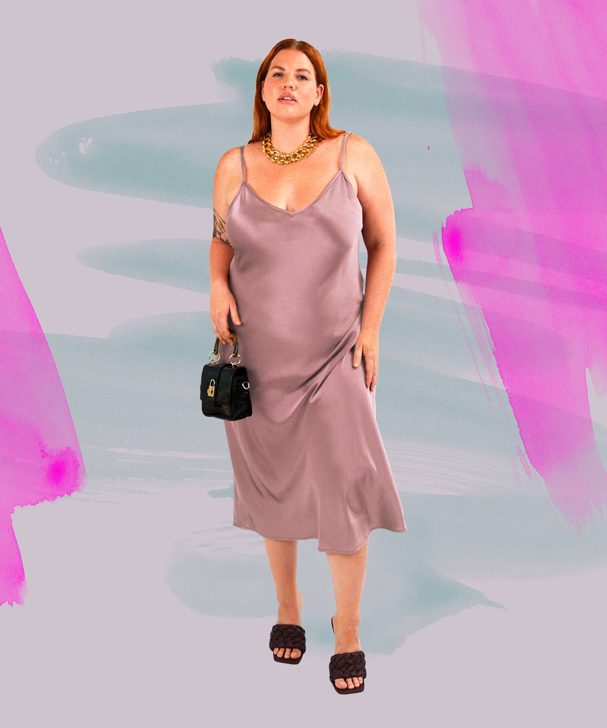 plus size dress for wedding guest