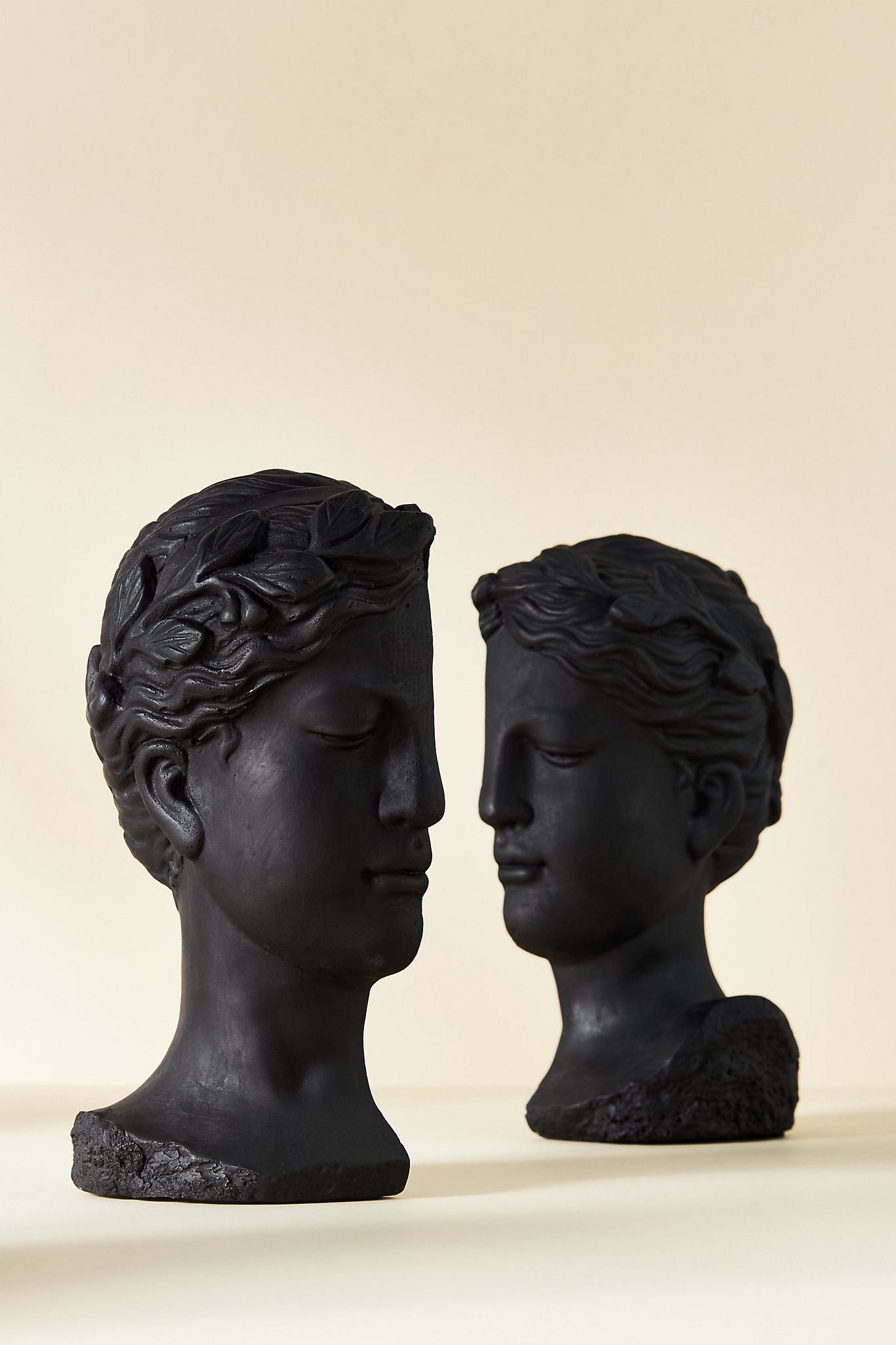 AnthroLiving + Grecian Bust Bookends