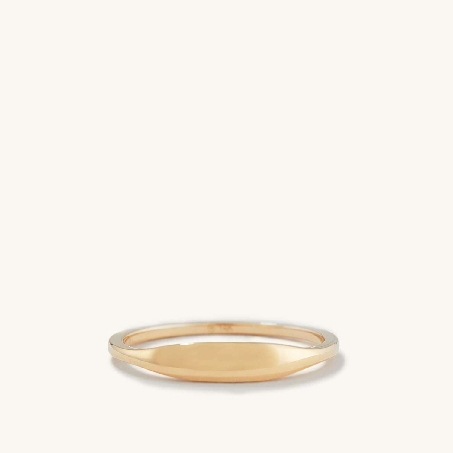Mejuri + Slim Signet Ring