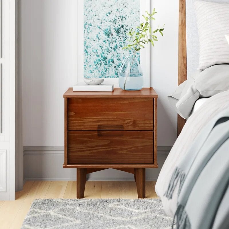 Parocela 2 drawer nightstand deals