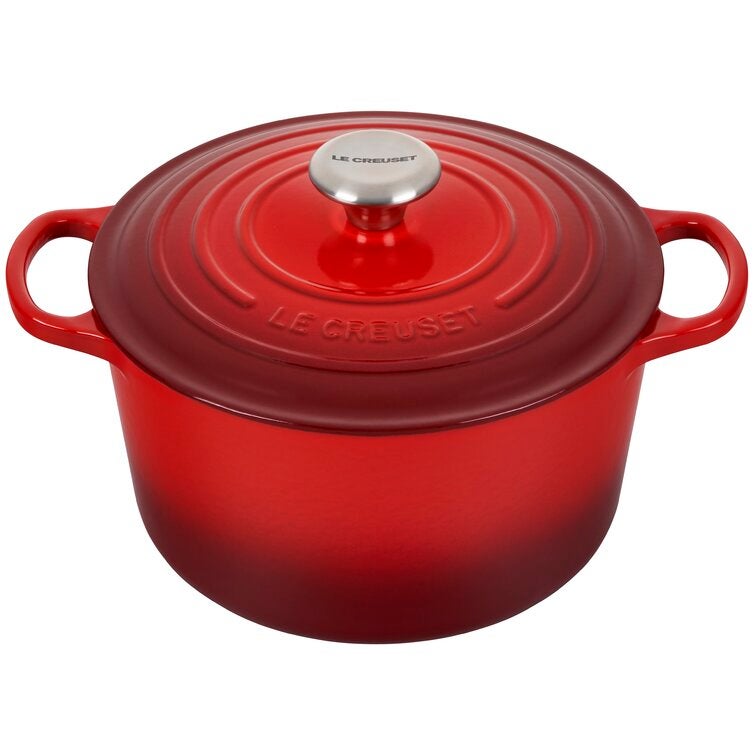 Le Creuset + 5.25 Qt. Enameled Cast Iron Signature Deep Oven