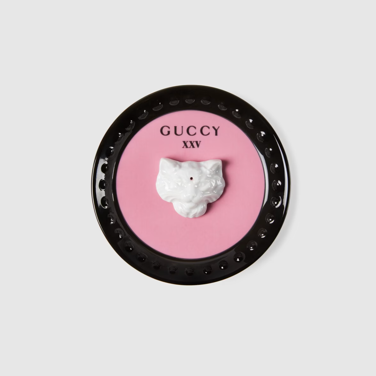 Gucci + Cat incense burner