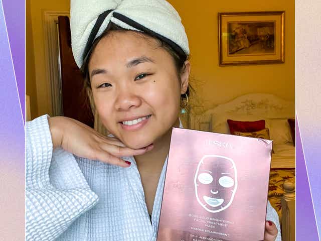 111skin rose gold face mask review