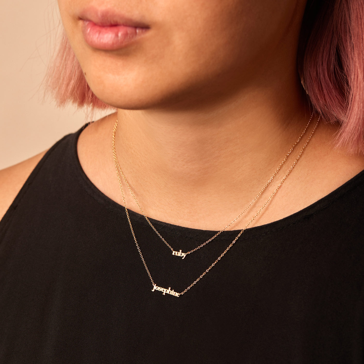 Catbird online initial necklace