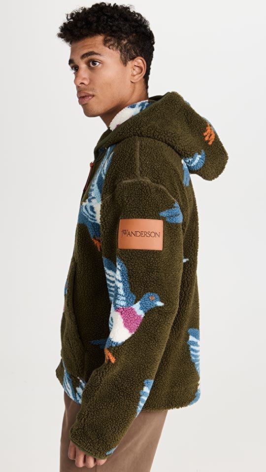 J.W. Anderson + Pigeon Jacquard Zip Fleece