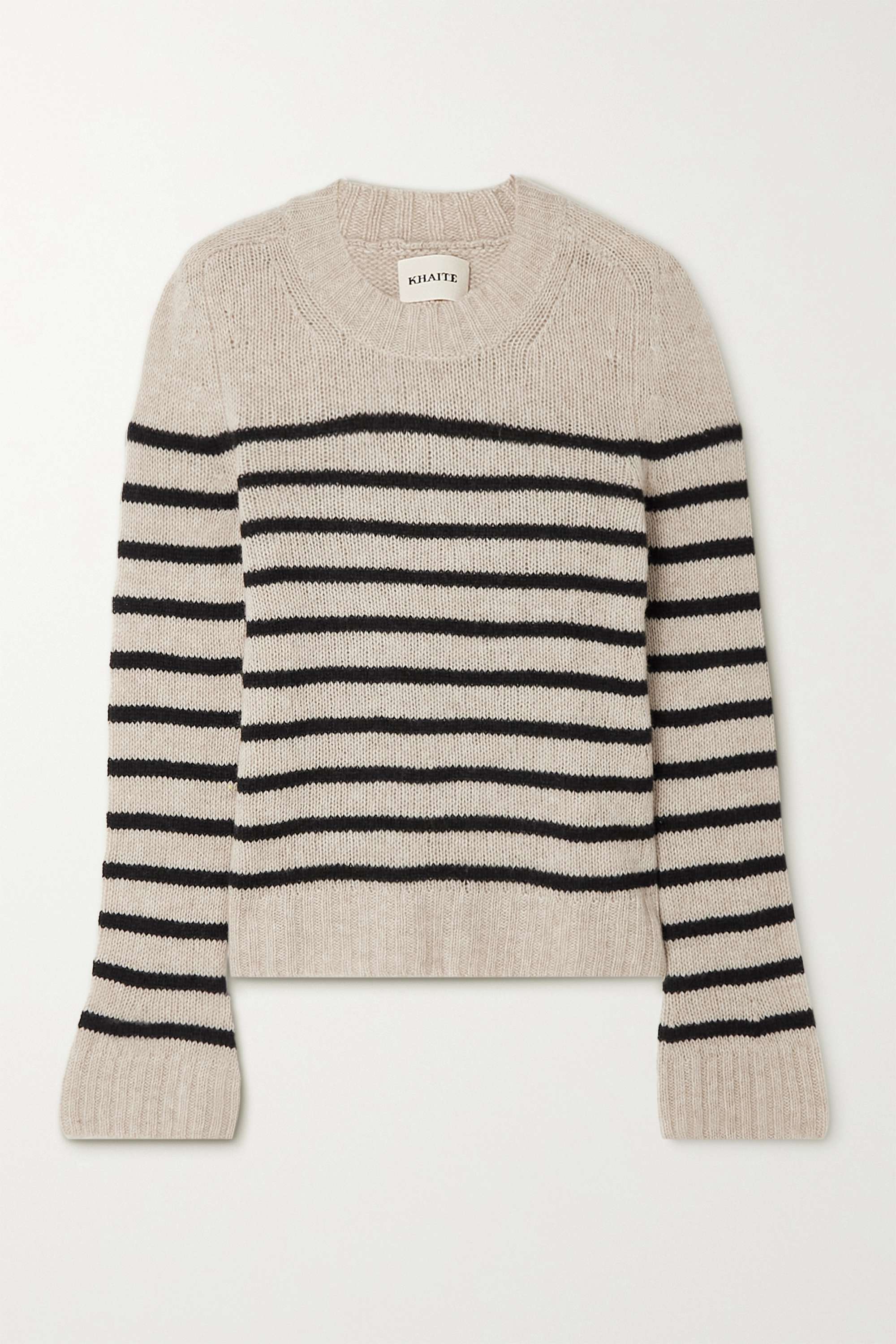 Khaite Tilda Striped Cashmere Sweater