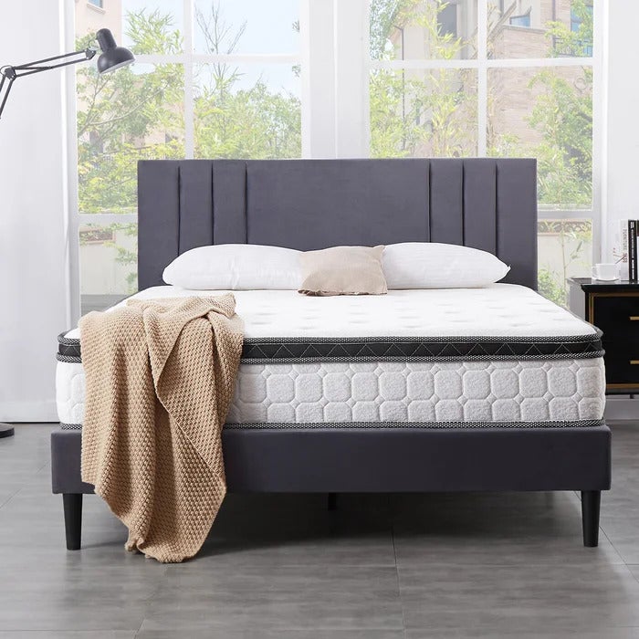 Pillow top pocket sprung mattress deals