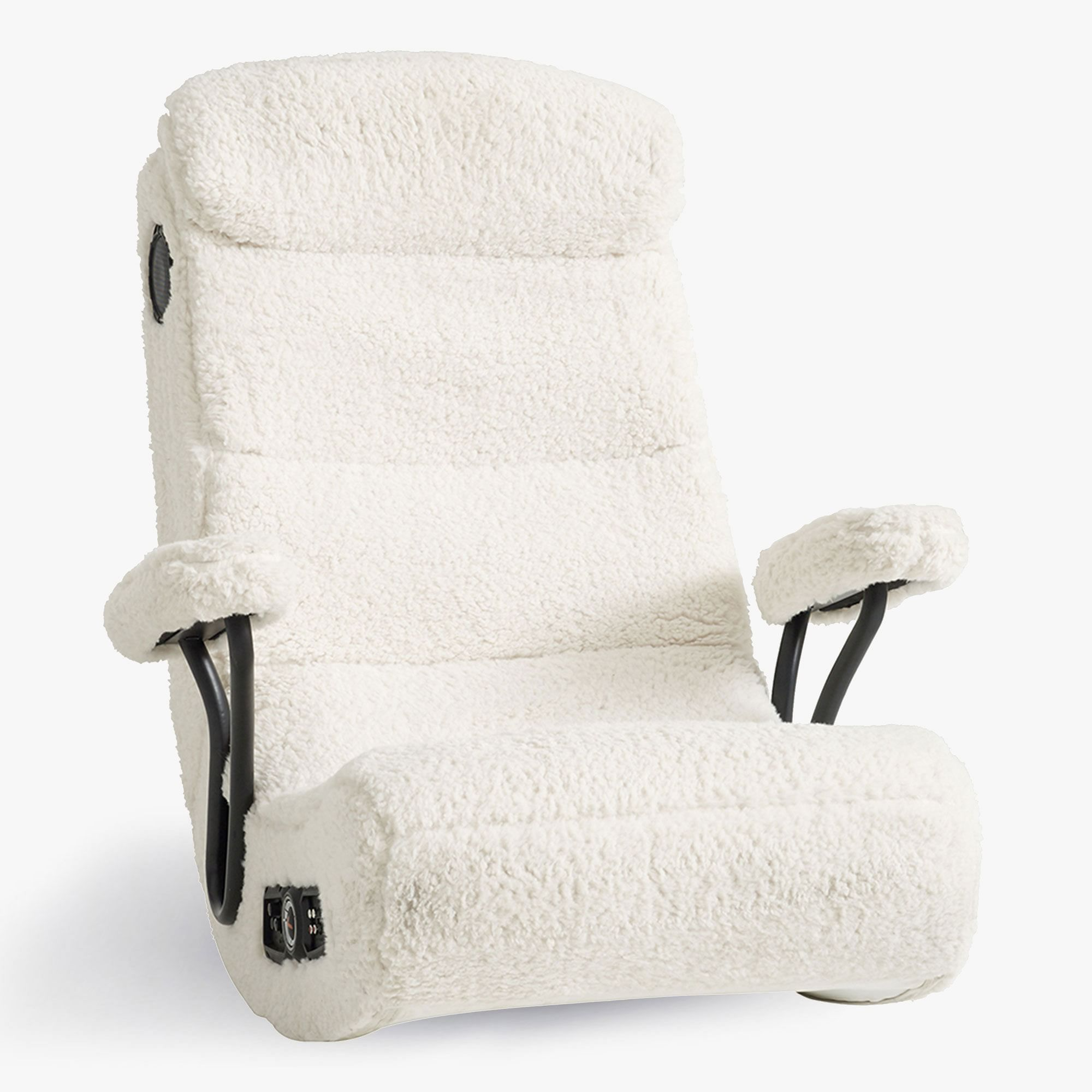 Pottery Barn Teen Sherpa Ivory Got Game Gaming Chair