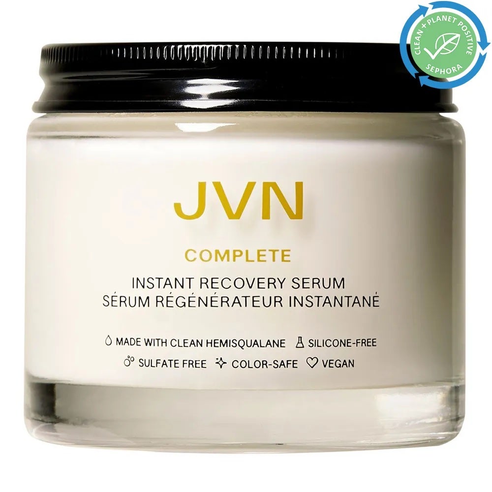 JVN Hair + Complete Instant Recovery Heat Protectant LeaveIn Serum