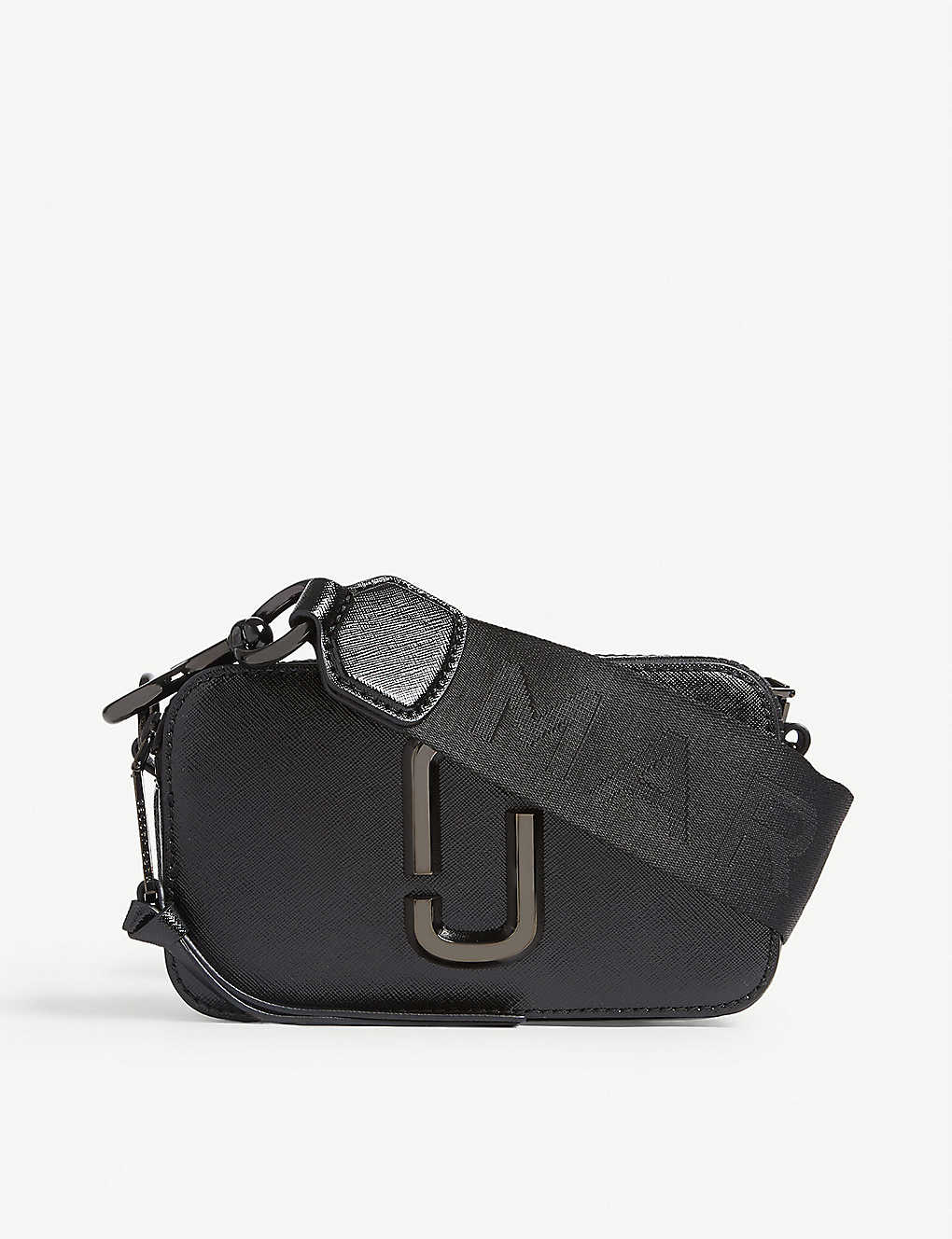 Snapshot leather crossbody bag