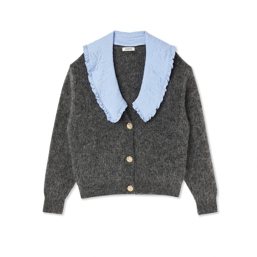 [COSYHARU公式] Linen Round Neck Knit Cardigan COSYHARU】Linen Round Knit Cardigan Tops – tagged