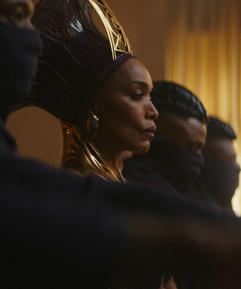 Angela Bassett as Ramonda in Marvel Studios' Black Panther: Wakanda Forever