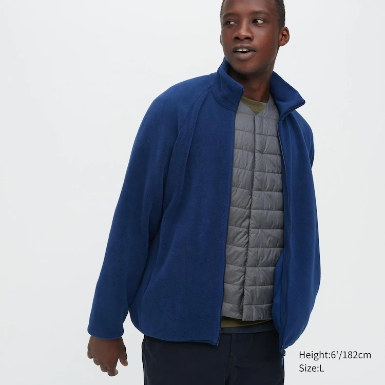 Uniqlo + Fleece Long-Sleeve Full-Zip Jacket